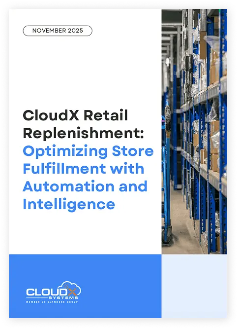 CloudX Retail Replenishment White Paper Cover