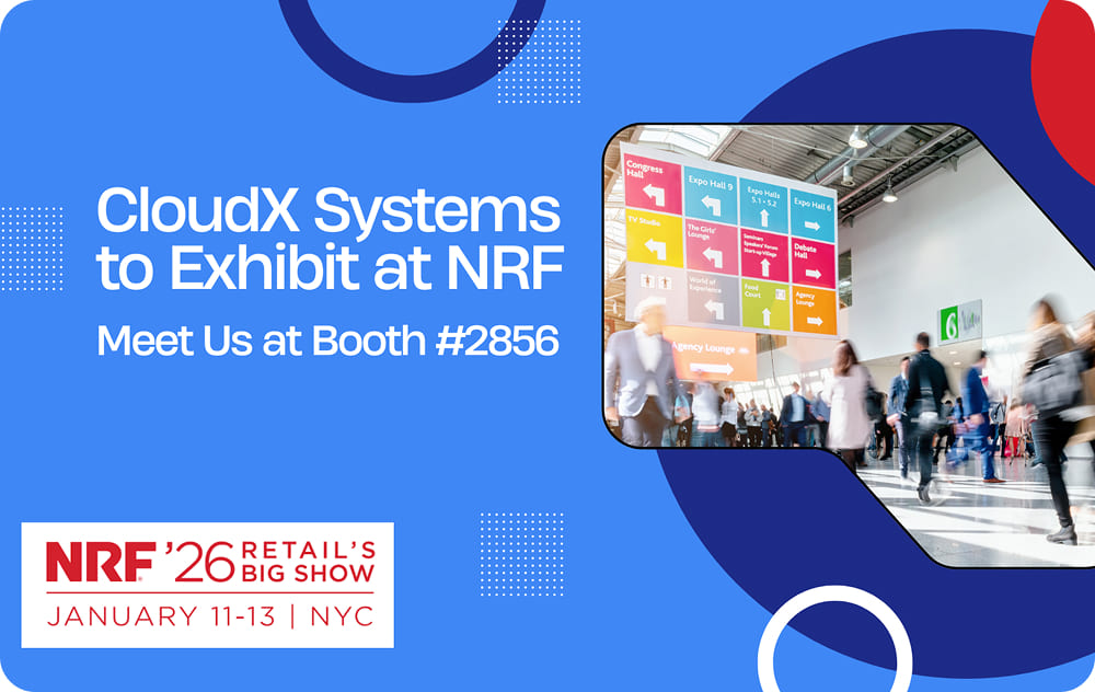CloudX Systems ställer ut på NRF 2026: Retail's Big Show i New York